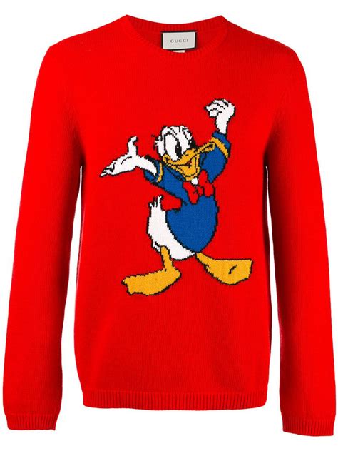 donald duck Gucci sweater